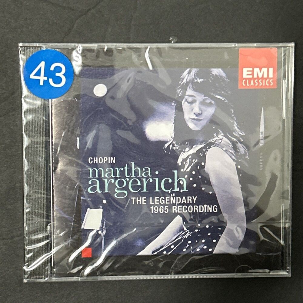 Martha Argerich: Chopin the Legendary 1965 Recording [CD, EMI 1999) Sealed